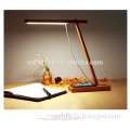 New Trending Product 10000mAh QI Wireless Power Bank Charger with Adjustable LED Table Lamp